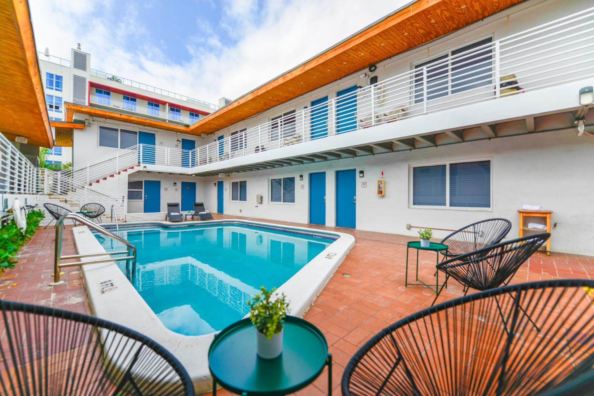 Serene Studio By The Beach With Pool - M34 Hollywood Extérieur photo